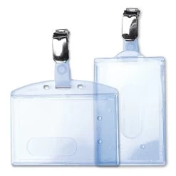 Zebra Promos Magasin 25 Porte-badge Rigide + Pince Bretelle