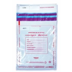 Sachet Sécurisé Pénitentiaire Pour Effets Personnels
