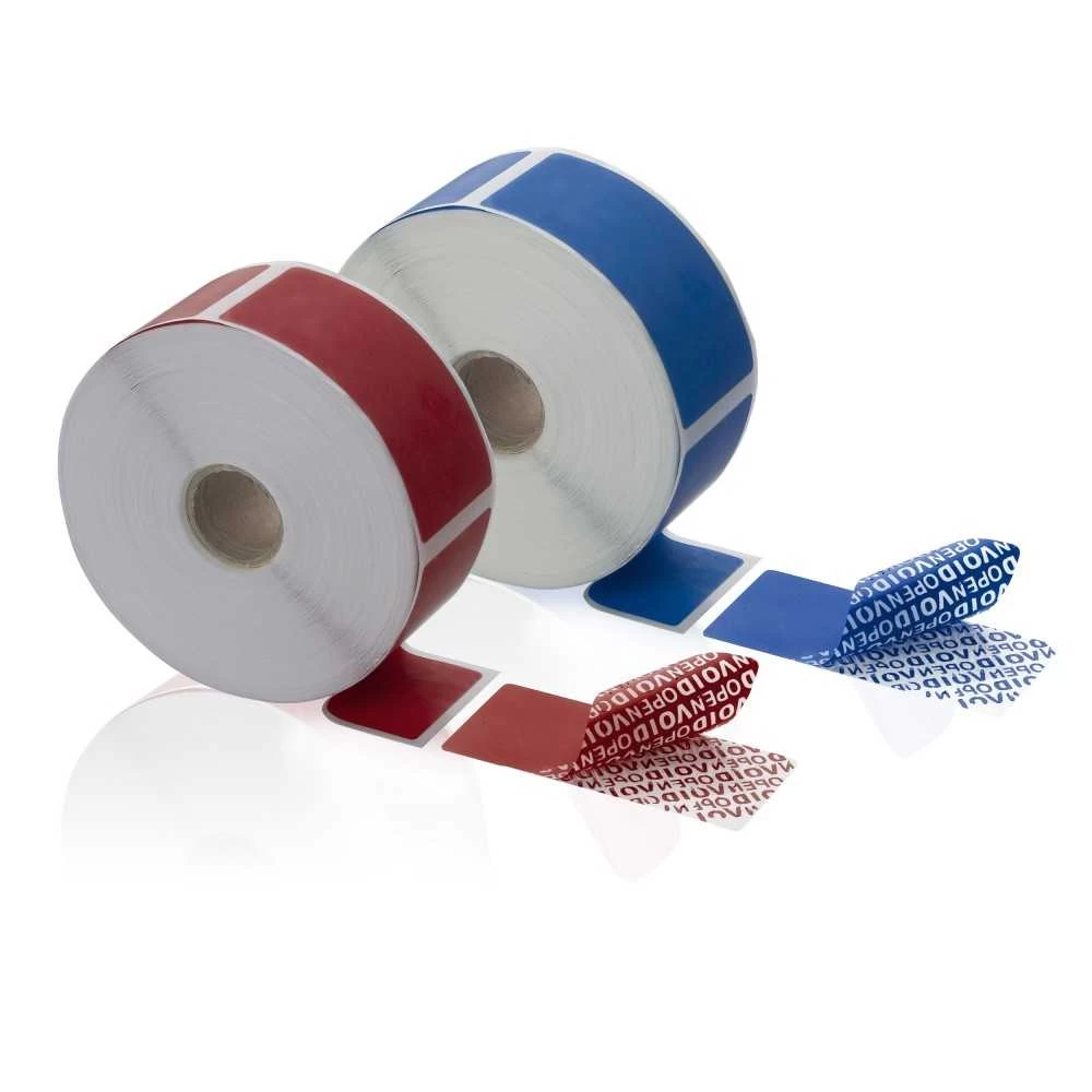 Scellé Adhésif Témoin Anti-effraction - Transfert Partiel Vierge 1 Scellé Adhésif Témoin Anti-effraction - Transfert Partiel Vierge